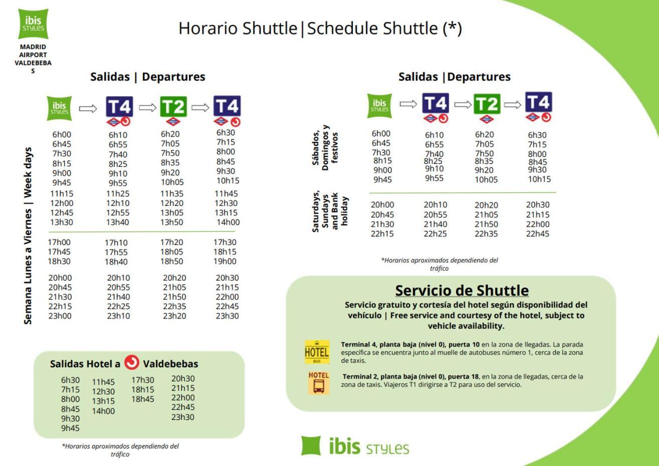 Hotel Ibis Styles Airport Valdebebas